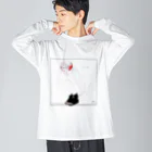 竹条いちいのLISTEN Big Long Sleeve T-Shirt