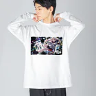 CLMX GOODS "2024"の原石ジャケットデザイン ビッグシルエットロングスリーブTシャツ