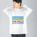 水風呂ざぶーんのThe hills ビッグシルエットロングスリーブTシャツ