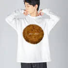 脂身通信Ｚのカレーパン_2204 Big Long Sleeve T-Shirt