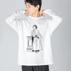 山形屋米店の坂本龍馬 Big Long Sleeve T-Shirt