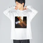 MONETのFLOWERS Big Long Sleeve T-Shirt