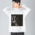 ３リットルヤカンのカラスと天狗 Big Long Sleeve T-Shirt