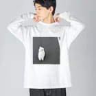 chehongmanのおさんぽ ビッグシルエットロングスリーブTシャツ