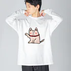 ねここショップの招き犬 Big Long Sleeve T-Shirt