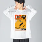 YS VINTAGE WORKSのチェコ・KOCKA（=チェコ語で猫） Big Long Sleeve T-Shirt