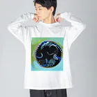 NIL の人魚A ビッグシルエットロングスリーブTシャツ