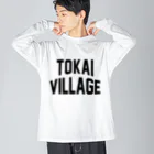 JIMOTOE Wear Local Japanの東海村 TOKAI TOWN Big Long Sleeve T-Shirt