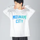 JIMOTOE Wear Local Japanの瑞浪市 MIZUNAMI CITY Big Long Sleeve T-Shirt