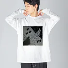 煮干し/Sardinaの堕天〜Fallen angel〜 Big Long Sleeve T-Shirt