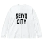 JIMOTOE Wear Local Japanの西予市 SEIYO CITY ビッグシルエットロングスリーブTシャツ