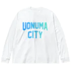 JIMOTOE Wear Local Japanの魚沼市 UONUMA CITY ビッグシルエットロングスリーブTシャツ