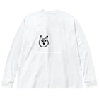 NEKO ARTのグランピーキャット ビッグシルエットロングスリーブTシャツ