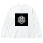 gallery 246 produced by Gpsy artworksのBACK BONE Big Long Sleeve T-Shirt