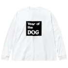 いぬどしの会のYear of the DOG_BIG ビッグシルエットロングスリーブTシャツ