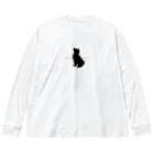 黒犬はよそ見しがちのウィルクシー① Big Long Sleeve T-Shirt