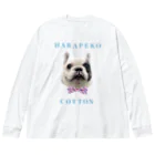 愛犬 コットンのはらぺ ビッグシルエットロングスリーブTシャツ