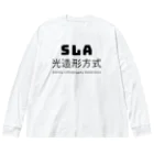 でん⚡きかいでん（変人）のSLA ビッグシルエットロングスリーブTシャツ