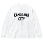 JIMOTOE Wear Local Japanの鴨川市 KAMOGAWA CITY Big Long Sleeve T-Shirt