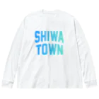 JIMOTOE Wear Local Japanの紫波町 SHIWA TOWN Big Long Sleeve T-Shirt