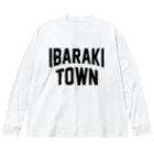 JIMOTOE Wear Local Japanの茨城町 IBARAKI TOWN ビッグシルエットロングスリーブTシャツ