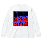 4000kmのlion Big Long Sleeve T-Shirt