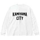 JIMOTOE Wear Local Japanの上山市 KAMIYAMA CITY Big Long Sleeve T-Shirt
