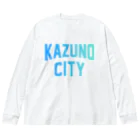 JIMOTOE Wear Local Japanの鹿角市 KAZUNO CITY ビッグシルエットロングスリーブTシャツ