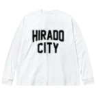 JIMOTOE Wear Local Japanの平戸市 HIRADO CITY ビッグシルエットロングスリーブTシャツ