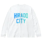 JIMOTOE Wear Local Japanの平戸市 HIRADO CITY Big Long Sleeve T-Shirt