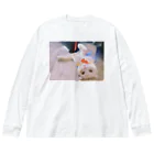 aykの福ちゃんTシャツ Big Long Sleeve T-Shirt