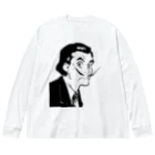 山形屋米店のサルバドール・ダリ(Salvador Dalí) Big Long Sleeve T-Shirt