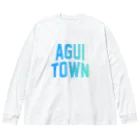 JIMOTOE Wear Local Japanの阿久比町 AGUI TOWN Big Long Sleeve T-Shirt