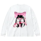 𝕊𝕟𝕠𝕨𝕄𝕚𝕚のあしんめとり〜 Big Long Sleeve T-Shirt