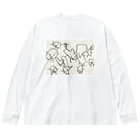 餅の山美術館の芋たち Big Long Sleeve T-Shirt