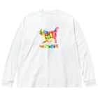 onehappinessのバーニーズ　骨ガム Big Long Sleeve T-Shirt