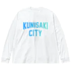 JIMOTOE Wear Local Japanの国東市 KUNISAKI CITY Big Long Sleeve T-Shirt