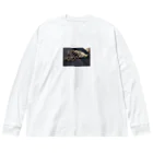 おっぽ君のダメになった犬 Big Long Sleeve T-Shirt