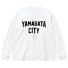 JIMOTOE Wear Local Japanの山県市 YAMAGATA CITY Big Long Sleeve T-Shirt