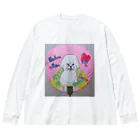 つれづれ　&　ビション・フリーゼのウチワ　な　うちのこ Big Long Sleeve T-Shirt