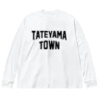 JIMOTOE Wear Local Japanの立山町 TATEYAMA TOWN ビッグシルエットロングスリーブTシャツ