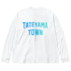 JIMOTOE Wear Local Japanの立山町 TATEYAMA TOWN ビッグシルエットロングスリーブTシャツ