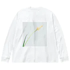 syuichiのflower_001 ビッグシルエットロングスリーブTシャツ