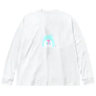 べあ🧸‪🍼のゆるふわーず♡いるか ビッグシルエットロングスリーブTシャツ