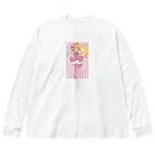 加藤 光雲のｶﾞｵｰ!「・ω・)「 Big Long Sleeve T-Shirt