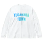 JIMOTOE Wear Local Japanの湯河原町 YUGAWARA TOWN ビッグシルエットロングスリーブTシャツ