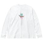 シンプルなカワウソのシンプルなカワウソ Big Long Sleeve T-Shirt