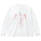 河野裕衣バレエスタジオのロゴデザインくるみ割り人形ver. Big Long Sleeve T-Shirt