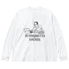 ママタルト 大鶴肥満の豚キムチハッカー Big Long Sleeve T-Shirt