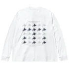 duckzの北海道（ホッカイドウのホ） Big Long Sleeve T-Shirt